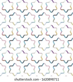 Seamless vector pattern. Background texture in geometric ornamental style.
