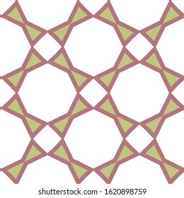 Seamless vector pattern. Background texture in geometric ornamental style.