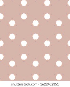 Seamless vector pattern. Background texture in geometric ornamental style.