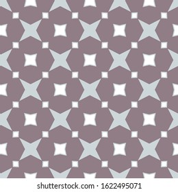 Seamless vector pattern. Background texture in geometric ornamental style.