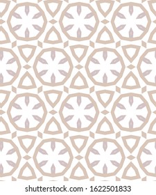 Seamless vector pattern. Background texture in geometric ornamental style.