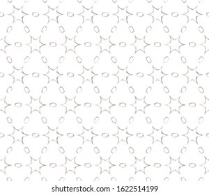Seamless vector pattern. Background texture in geometric ornamental style.