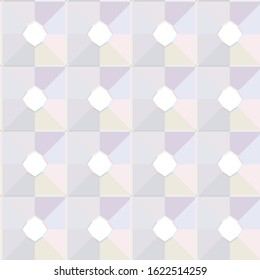 Seamless vector pattern. Background texture in geometric ornamental style.