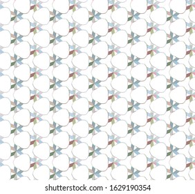Seamless vector pattern. Background texture in geometric ornamental style.