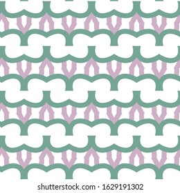 Seamless vector pattern. Background texture in geometric ornamental style.