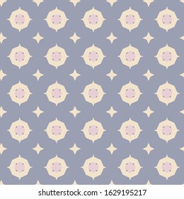 Seamless vector pattern. Background texture in geometric ornamental style.
