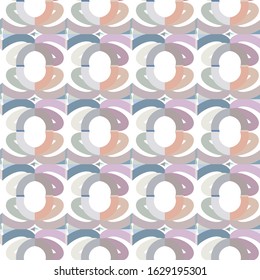 Seamless vector pattern. Background texture in geometric ornamental style.