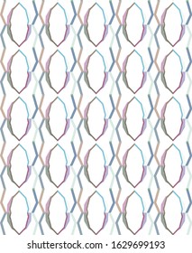 Seamless vector pattern. Background texture in geometric ornamental style.