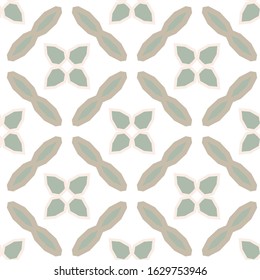 Seamless vector pattern. Background texture in geometric ornamental style.