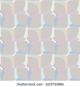 Seamless vector pattern. Background texture in geometric ornamental style.