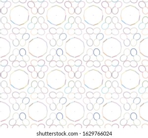 Seamless vector pattern. Background texture in geometric ornamental style.