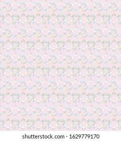 Seamless vector pattern. Background texture in geometric ornamental style.