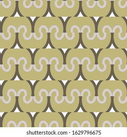 Seamless vector pattern. Background texture in geometric ornamental style.