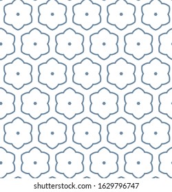 Seamless vector pattern. Background texture in geometric ornamental style.