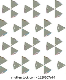 Seamless vector pattern. Background texture in geometric ornamental style.