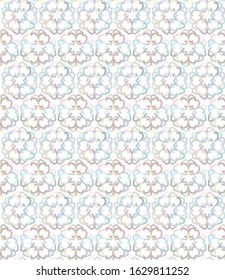 Seamless vector pattern. Background texture in geometric ornamental style.