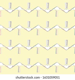 Seamless vector pattern. Background texture in geometric ornamental style.