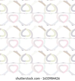Seamless vector pattern. Background texture in geometric ornamental style.