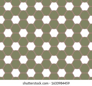 Seamless vector pattern. Background texture in geometric ornamental style.