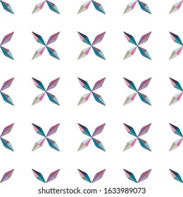 Seamless vector pattern. Background texture in geometric ornamental style.