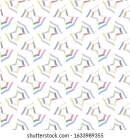 Seamless vector pattern. Background texture in geometric ornamental style.