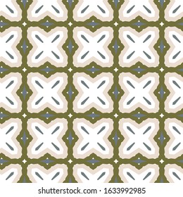 Seamless vector pattern. Background texture in geometric ornamental style.