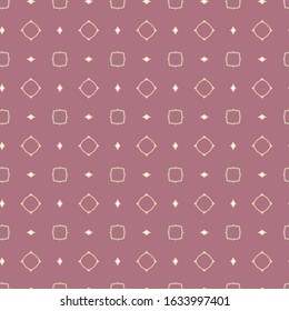 Seamless vector pattern. Background texture in geometric ornamental style.