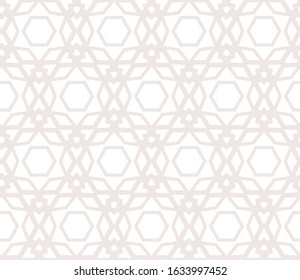 Seamless vector pattern. Background texture in geometric ornamental style.