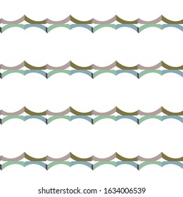 Seamless vector pattern. Background texture in geometric ornamental style.