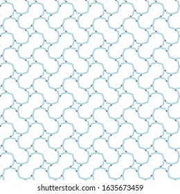 Seamless vector pattern. Background texture in geometric ornamental style.