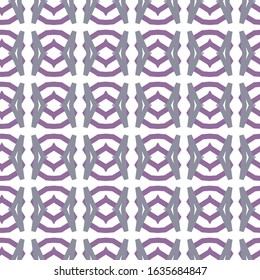Seamless vector pattern. Background texture in geometric ornamental style.