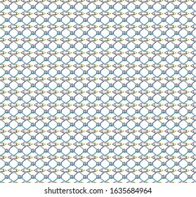 Seamless vector pattern. Background texture in geometric ornamental style.