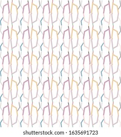 Seamless vector pattern. Background texture in geometric ornamental style.