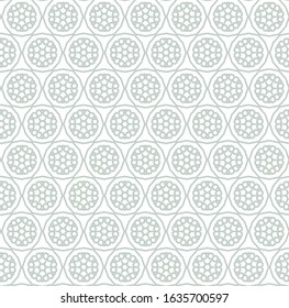 Seamless vector pattern. Background texture in geometric ornamental style.