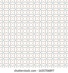 Seamless vector pattern. Background texture in geometric ornamental style.