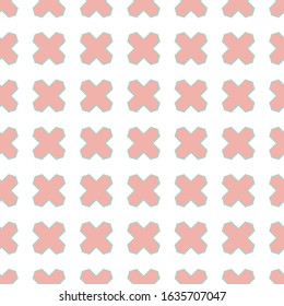 Seamless vector pattern. Background texture in geometric ornamental style.