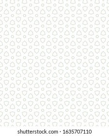 Seamless vector pattern. Background texture in geometric ornamental style.