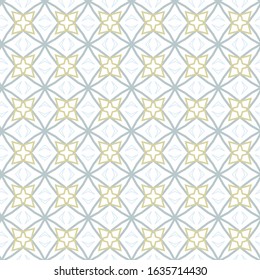 Seamless vector pattern. Background texture in geometric ornamental style.