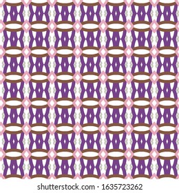 Seamless vector pattern. Background texture in geometric ornamental style.