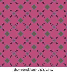 Seamless vector pattern. Background texture in geometric ornamental style.