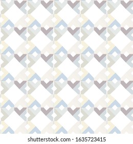 Seamless vector pattern. Background texture in geometric ornamental style.