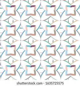 Seamless vector pattern. Background texture in geometric ornamental style.