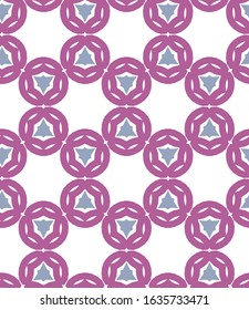 Seamless vector pattern. Background texture in geometric ornamental style.