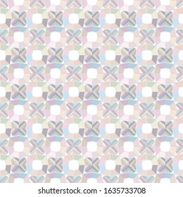 Seamless vector pattern. Background texture in geometric ornamental style.