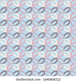 Seamless vector pattern. Background texture in geometric ornamental style.