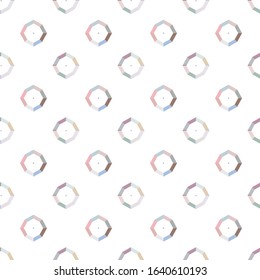 Seamless vector pattern. Background texture in geometric ornamental style.