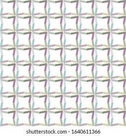 Seamless vector pattern. Background texture in geometric ornamental style.