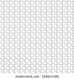 Seamless vector pattern. Background texture in geometric ornamental style.