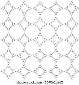 Seamless vector pattern. Background texture in geometric ornamental style.