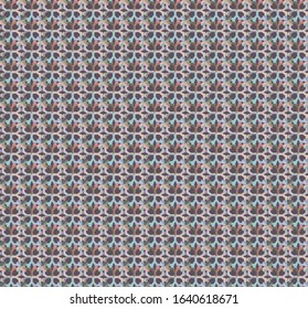 Seamless vector pattern. Background texture in geometric ornamental style.